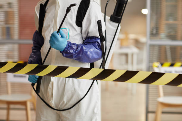 Professional Biohazard Cleanup technician working in California City, CA